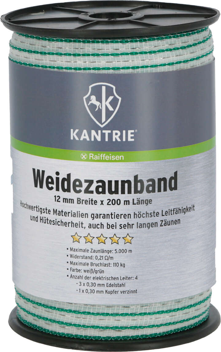 KANTRIE Weidezaunband für lange Zaunanlagen